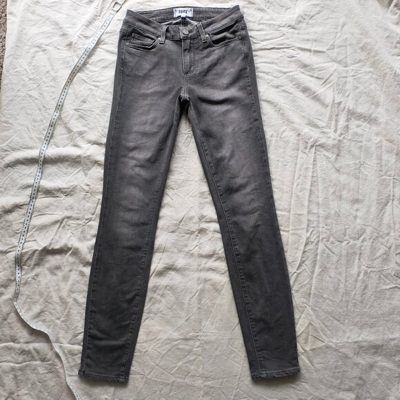 Paige Verdugo Ultra Skinny jeans, gray, size 24 - Picture 1 of 16